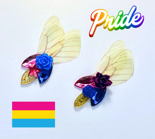 Pansexual Side Eye Wing Bling